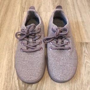 Mauve Allbirds Wool Runners - rare color!